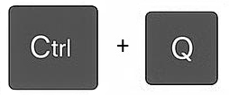 Ctrl + Q shortcut: Mark as read